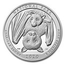 2020 5 oz Silver ATB National Park of American Samoa, AS 2020 5 oz Silver ATB National Park of American Samoa, AS